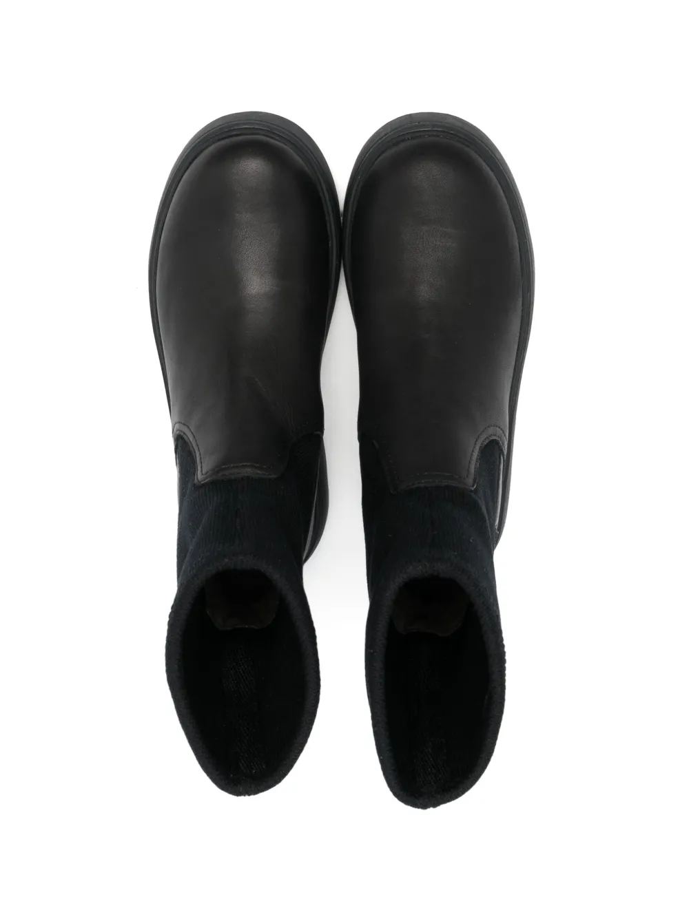 Norte Round-Toe Leather Boots