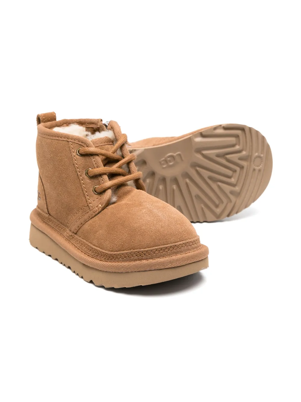 UGG Kids Neumel suede ankle boots - Bruin