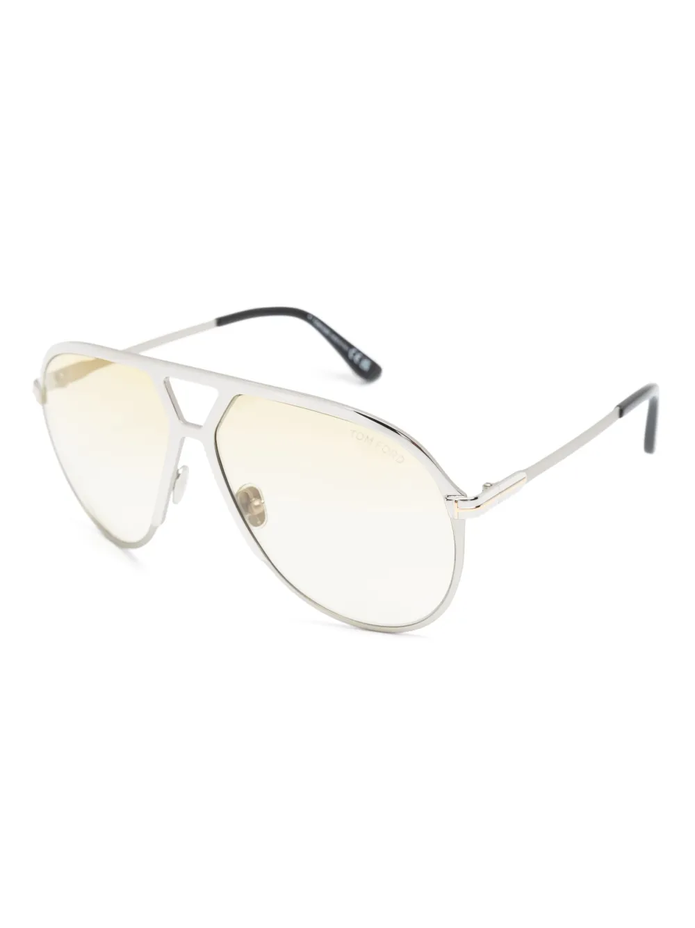 TOM FORD Eyewear pilot-frame tinted-lenses sunglasses - Zilver