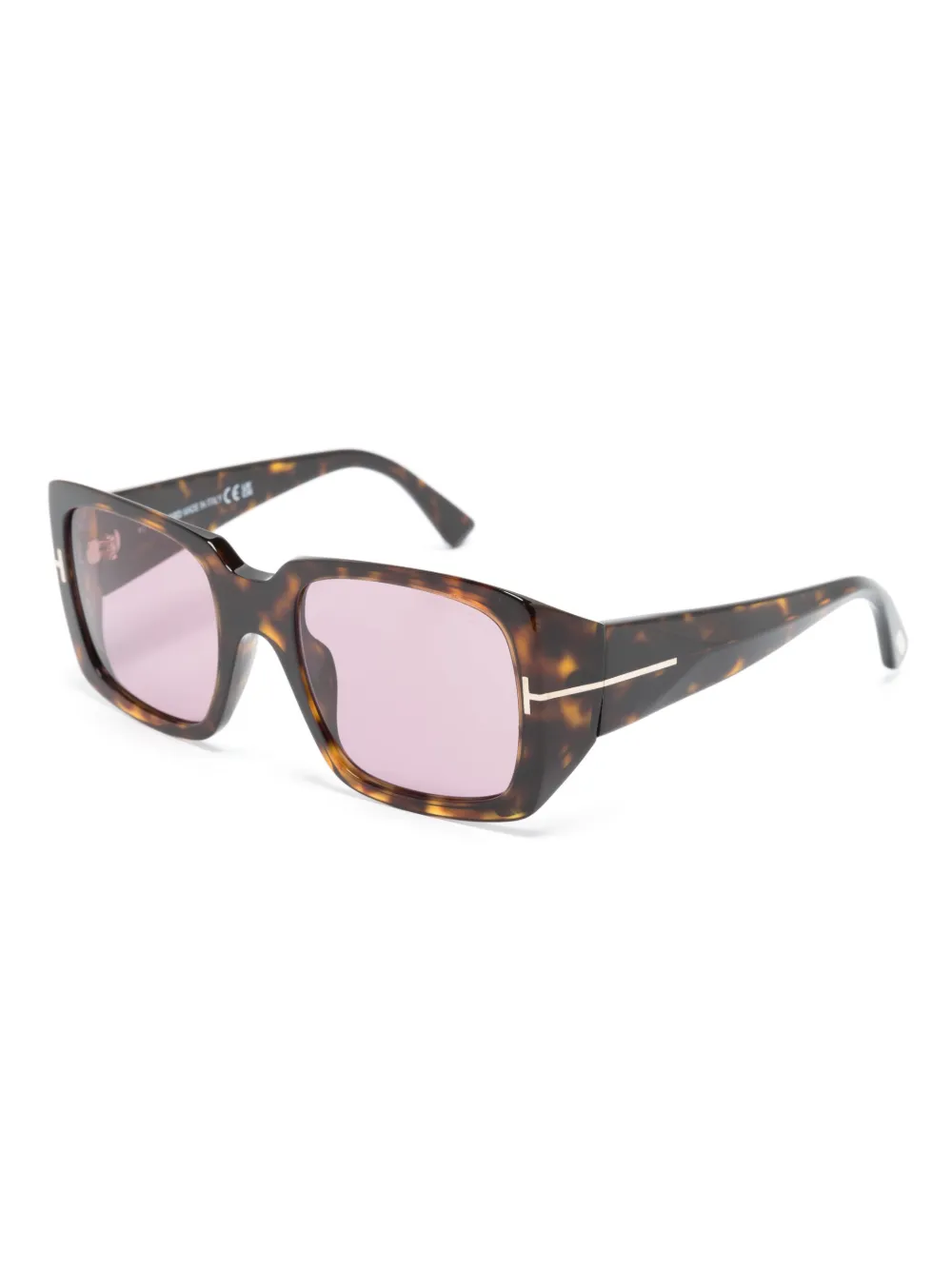 TOM FORD Eyewear Ryder-02 square-frame sunglasses - Bruin