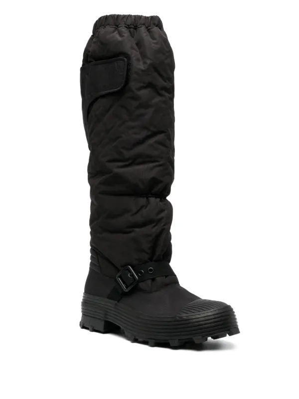 CamperLab Traktori カンペールラボ パデッド ロング ブーツ CamperLab Traktori パデッドブーツ | ブラック | FARFETCH JP