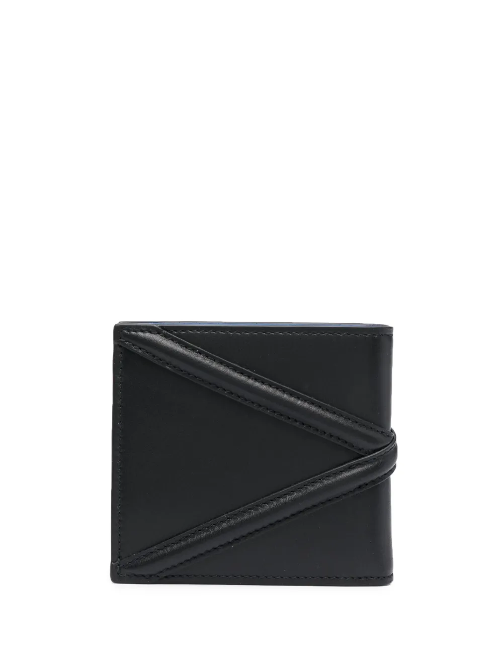 Alexander McQueen The Harness billfold wallet - Zwart