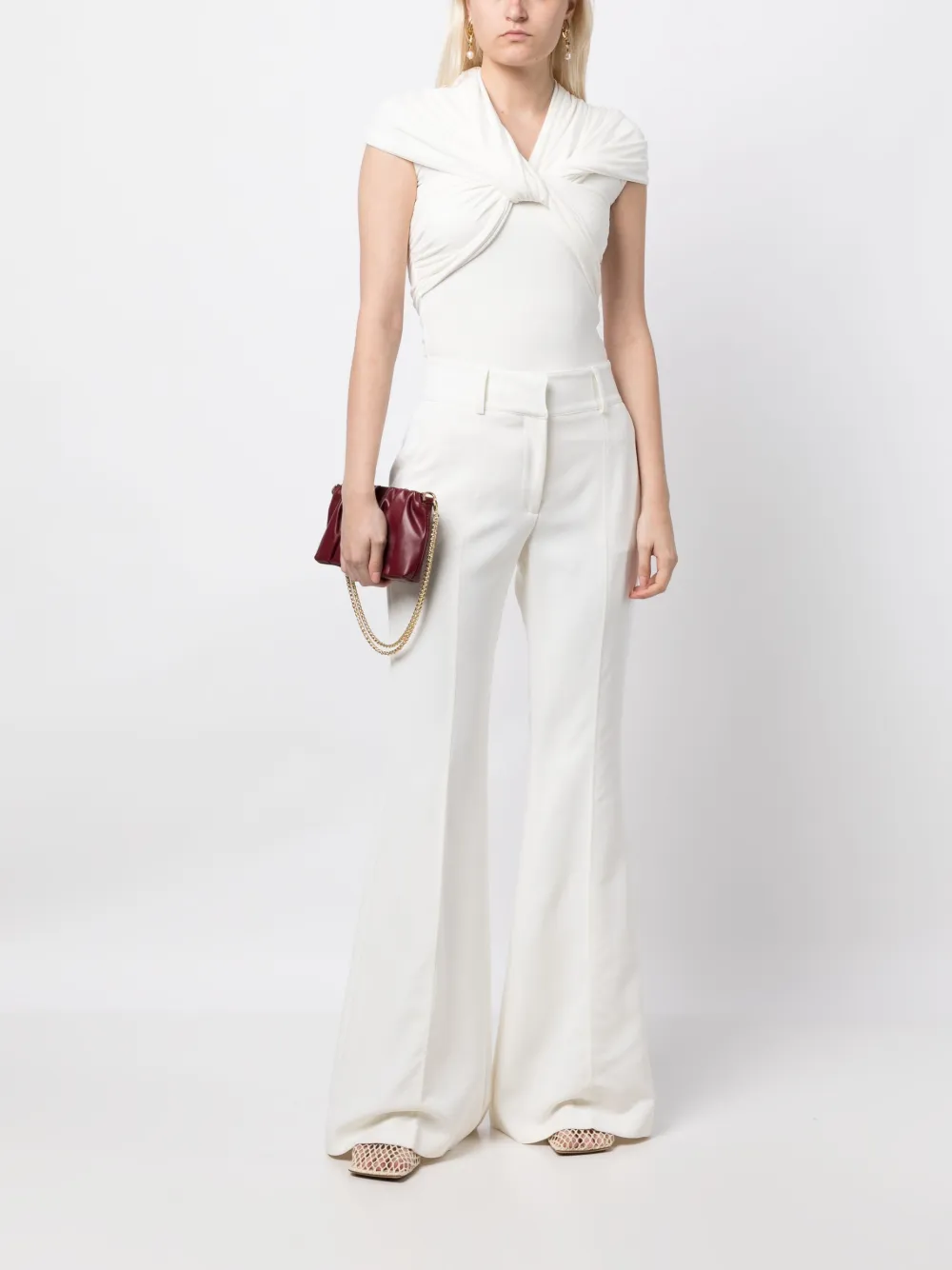 Gabriela Hearst Flared broek - Wit