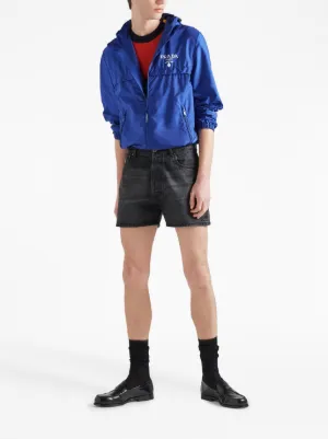 Designer Hooded Jackets for Men - Neil Barrett patch pocket