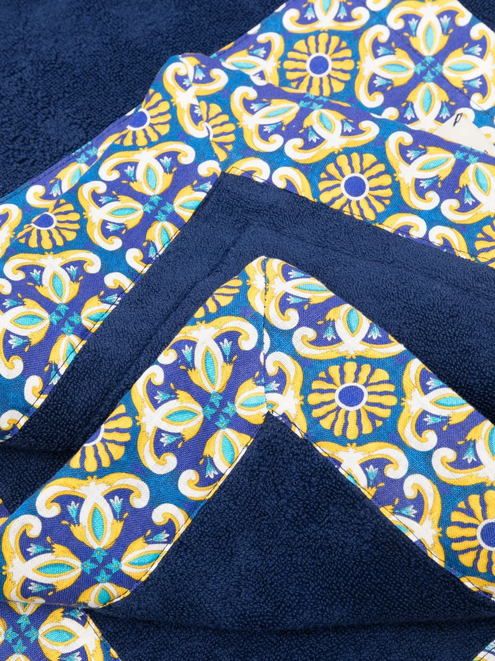 PENINSULA SWIMWEAR Amalfi cotton beach towel - Blauw