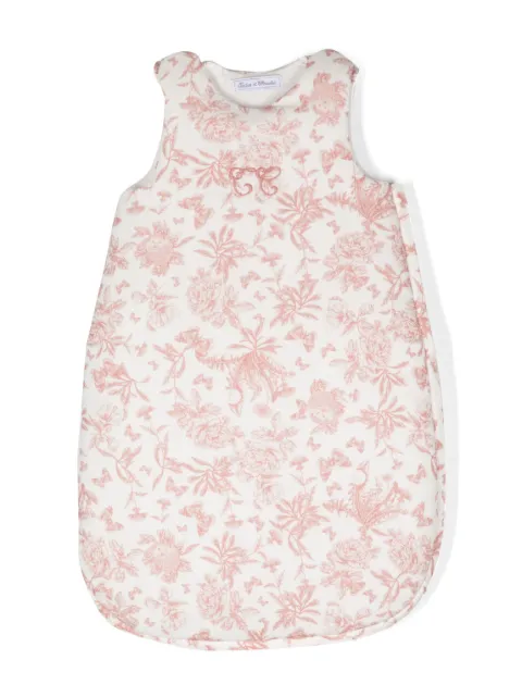 Tartine Et Chocolat Schlafsack mit Blumen-Print