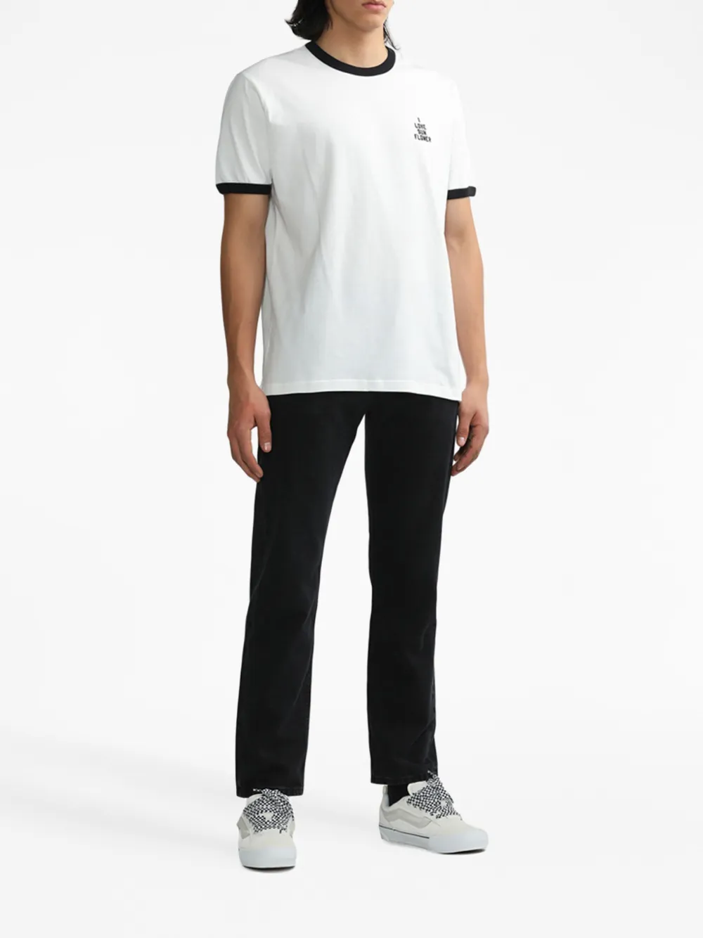 Sunflower straight-leg washed jeans - Zwart