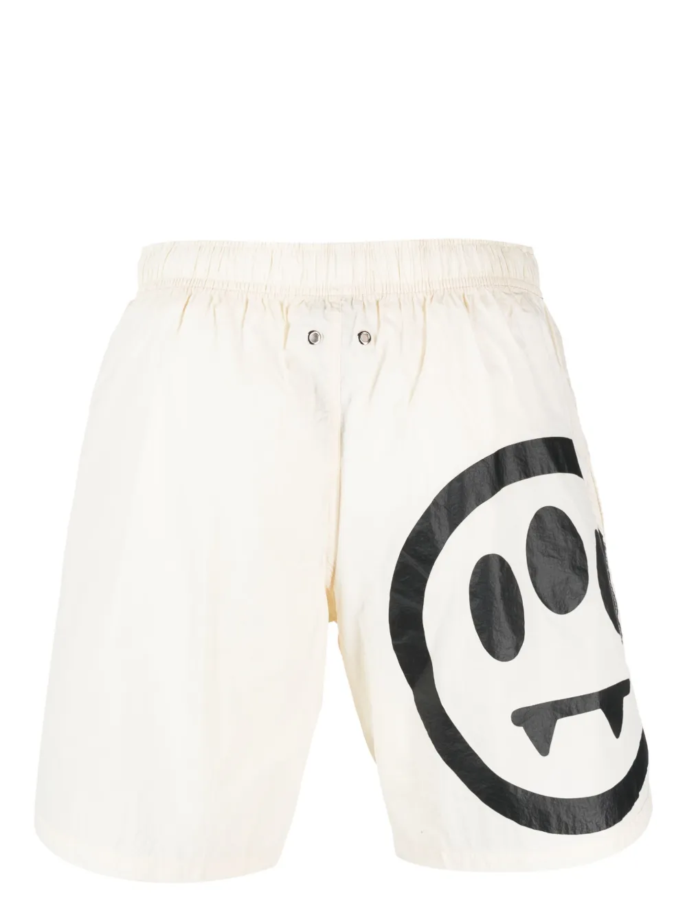 BARROW graphic-print swim shorts - Beige