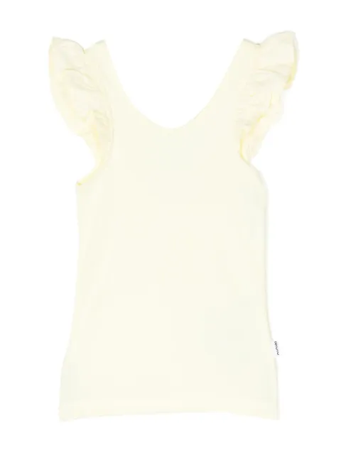 Molo ruffled sleeveless top