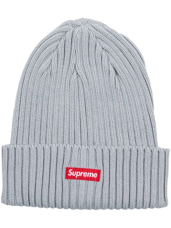 overdyed rib-knit beanie