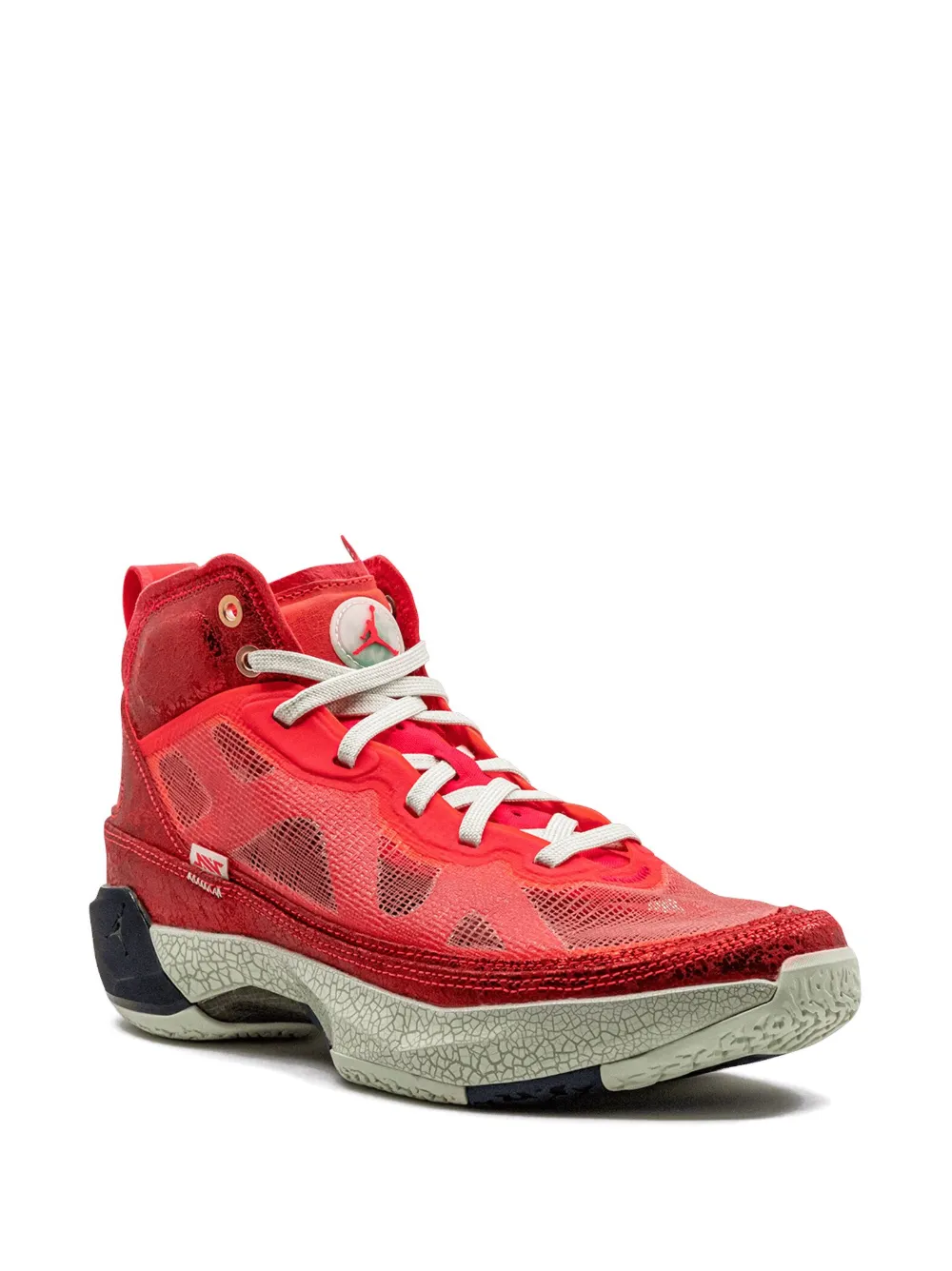 Shop Jordan 37 "rui Hachimura" Sneakers In Red