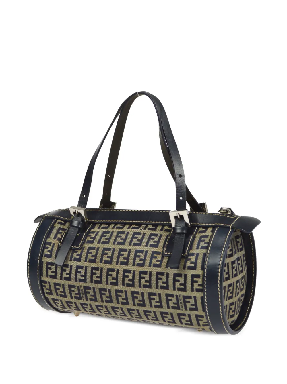 Fendi Pre-Owned 1990-2000s schoudertas met zucchino patroon - Blauw