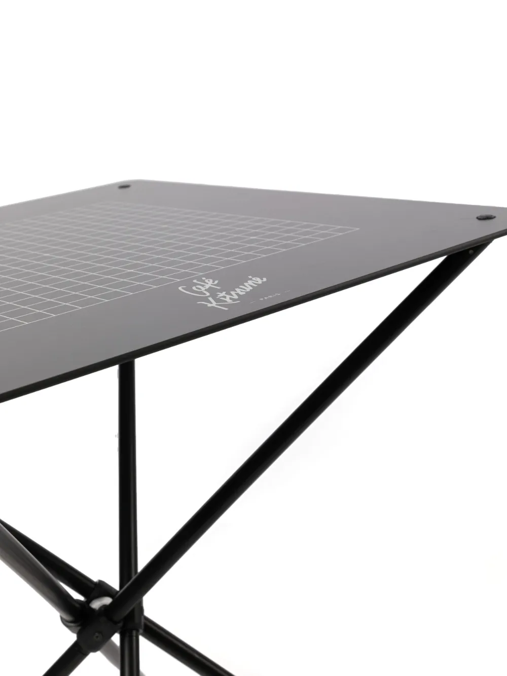 CAFÉ KITSUNÉ Opklapbare bijizettafel - BLACK / COCONUT