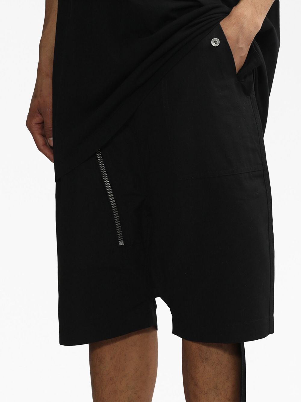 Rick Owens DRKSHDW strap-detail drop-crotch Shorts - Farfetch