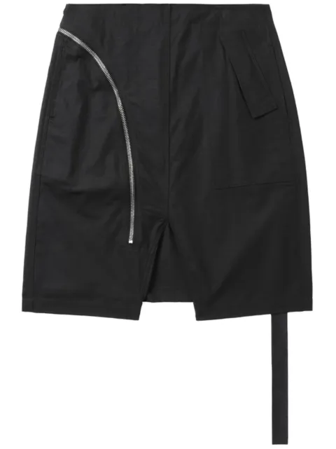 Rick Owens DRKSHDW shorts drop crotch con detalle de correa