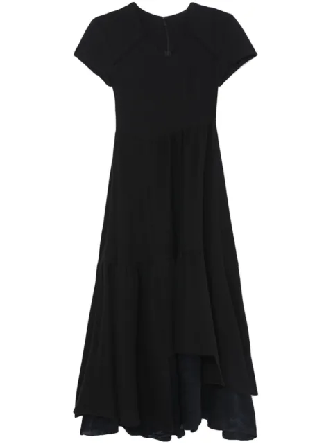 Ader Error Ormen short-sleeve knitted dress