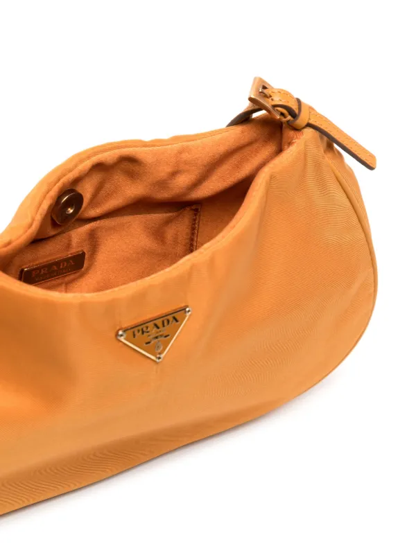 Prada Pre-Owned 1990-2000s Triangle Logo Shoulder Bag - Farfetch