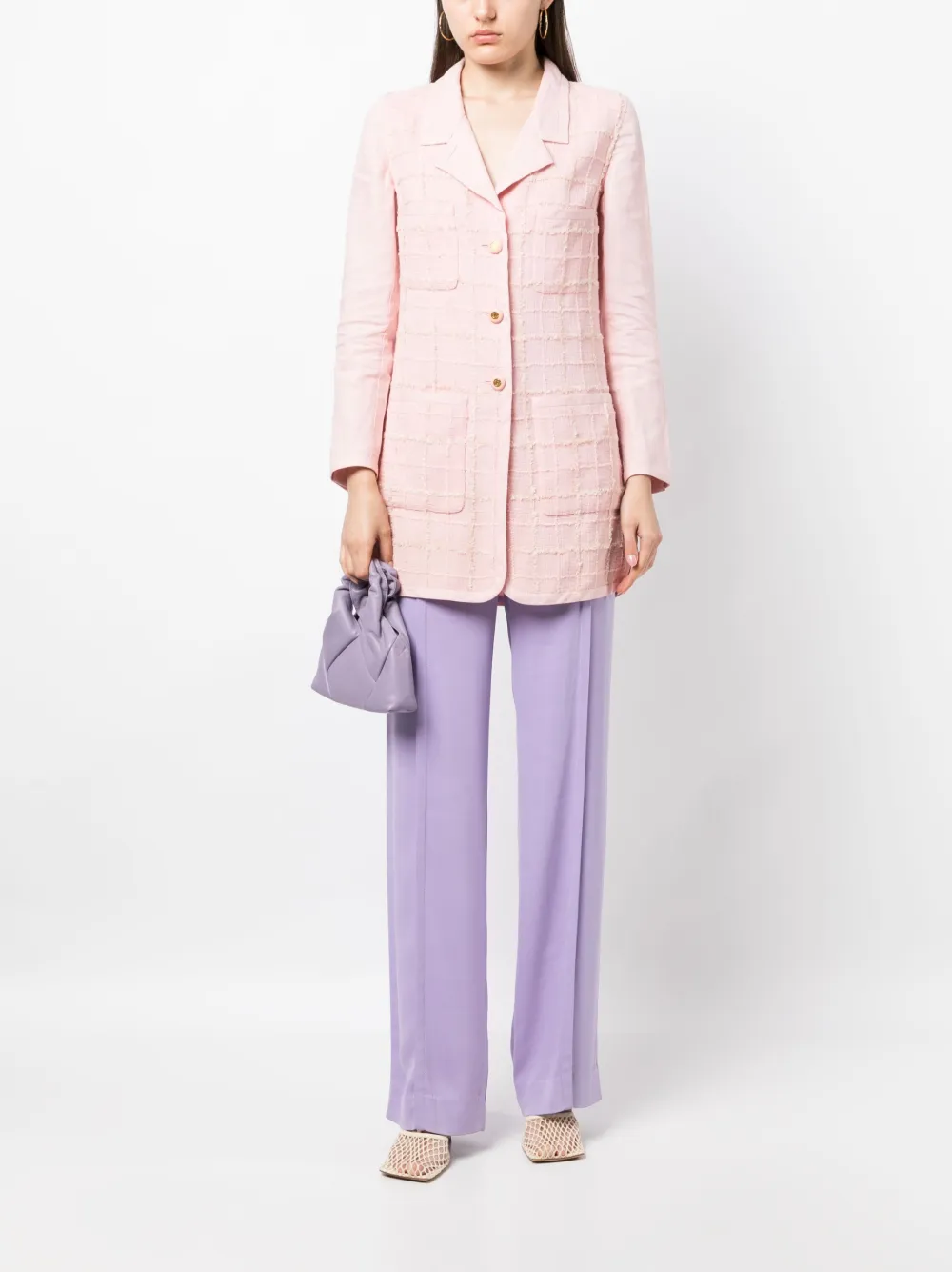 CHANEL Pre-Owned 1994 jack - Roze