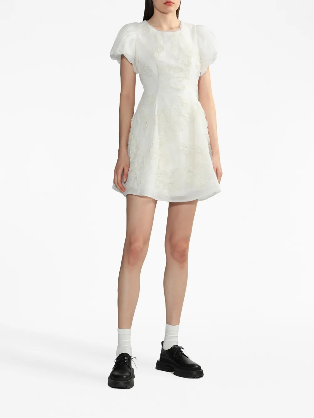 Aje Vera beaded minidress - Wit