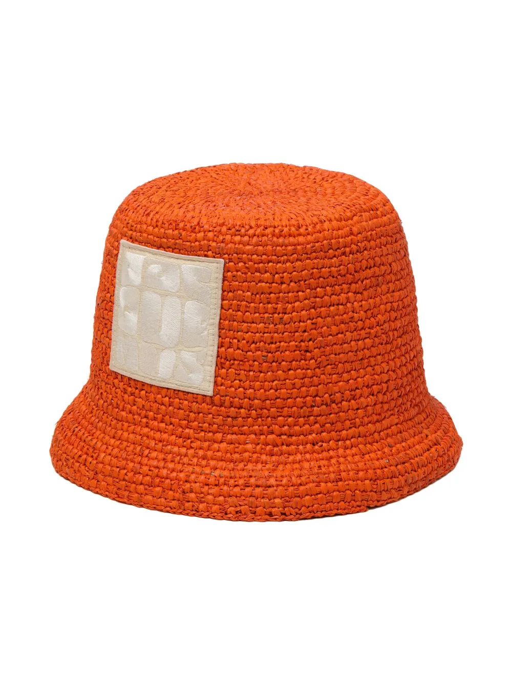 Jacquemus Le Bob Ficiu bucket hat - Oranje