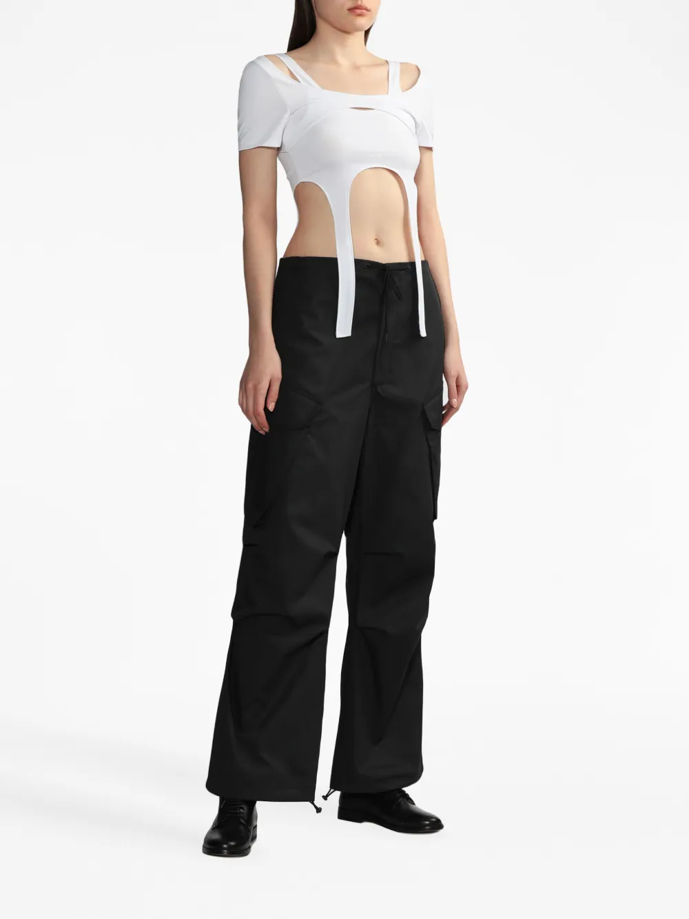 HELIOT EMIL Arid Harness layered top | T-Shirts & Jersey Shirts | Image 2