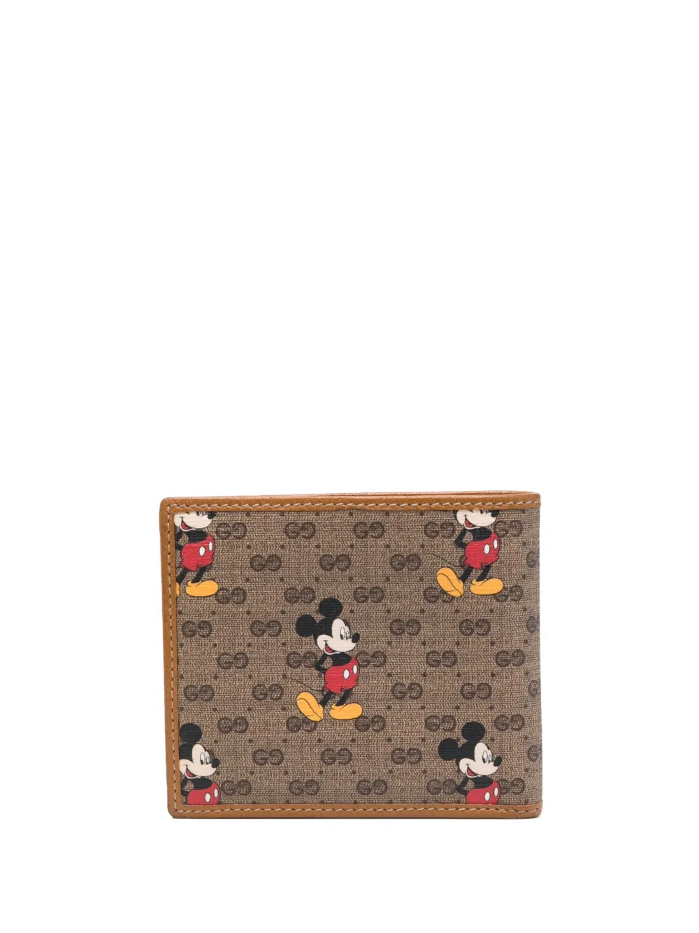 Gucci Pre-Owned x Disney Mickey Mouse portemonnee - Bruin