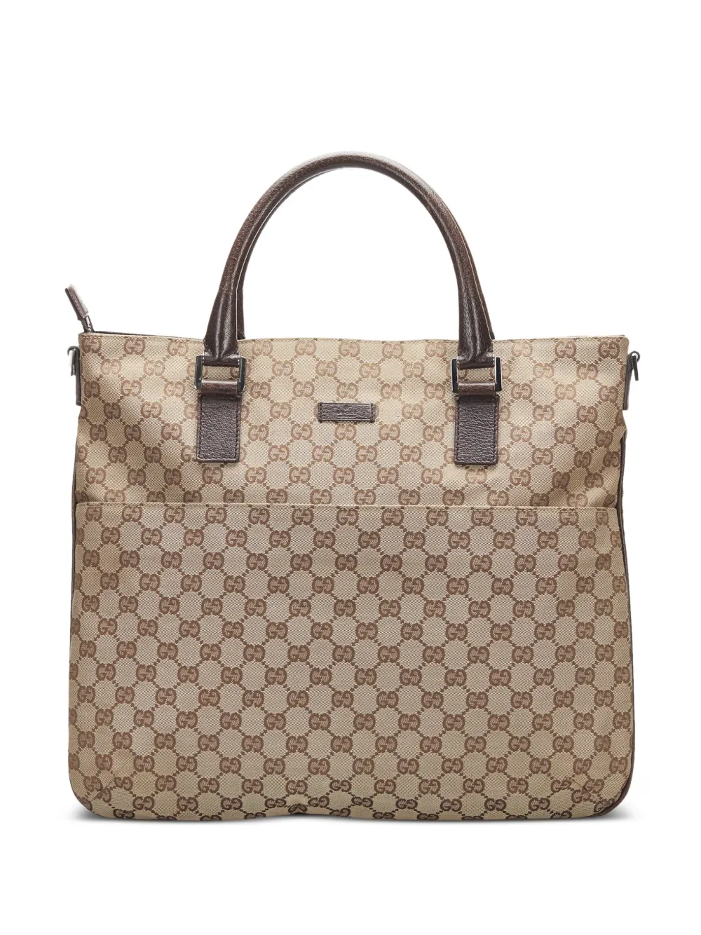 Gucci Pre-Owned GG canvas tote bag - Bruin