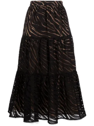Kors tiered shop skirt