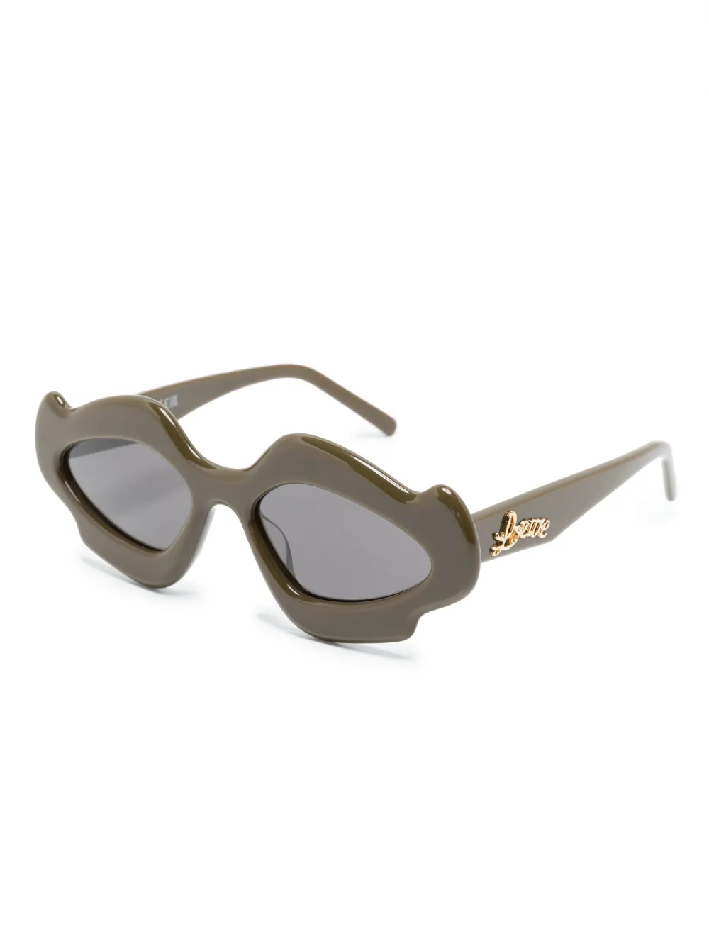 LOEWE EYEWEAR x Paula's Ibiza cat-eye zonnebril - Groen