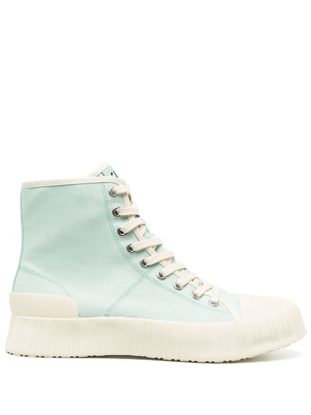 Shop Camperlab Roz Canvas High-top Sneakers In Blue