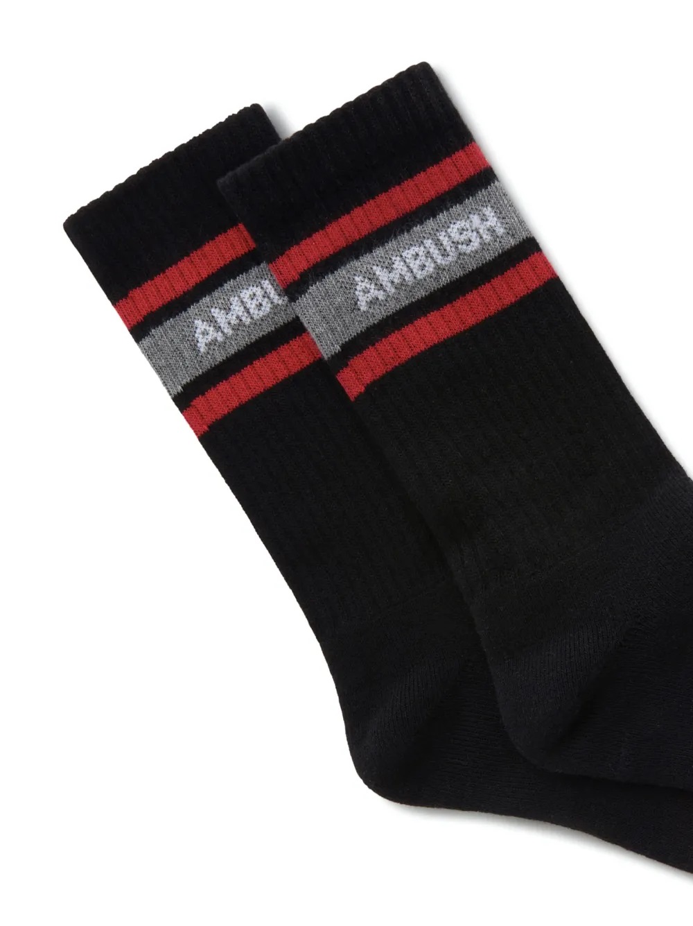 AMBUSH Intarsia enkelsokken - Zwart