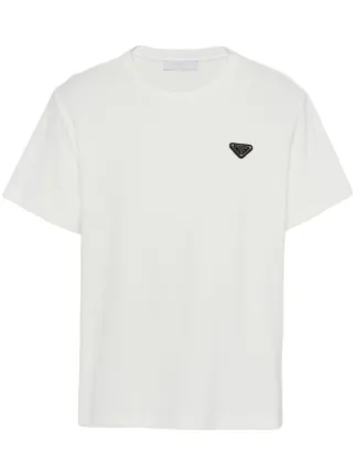 Prada ロゴ Tシャツ | ホワイト | FARFETCH JP Prada ロゴ Tシャツ | ホワイト | FARFETCH JP