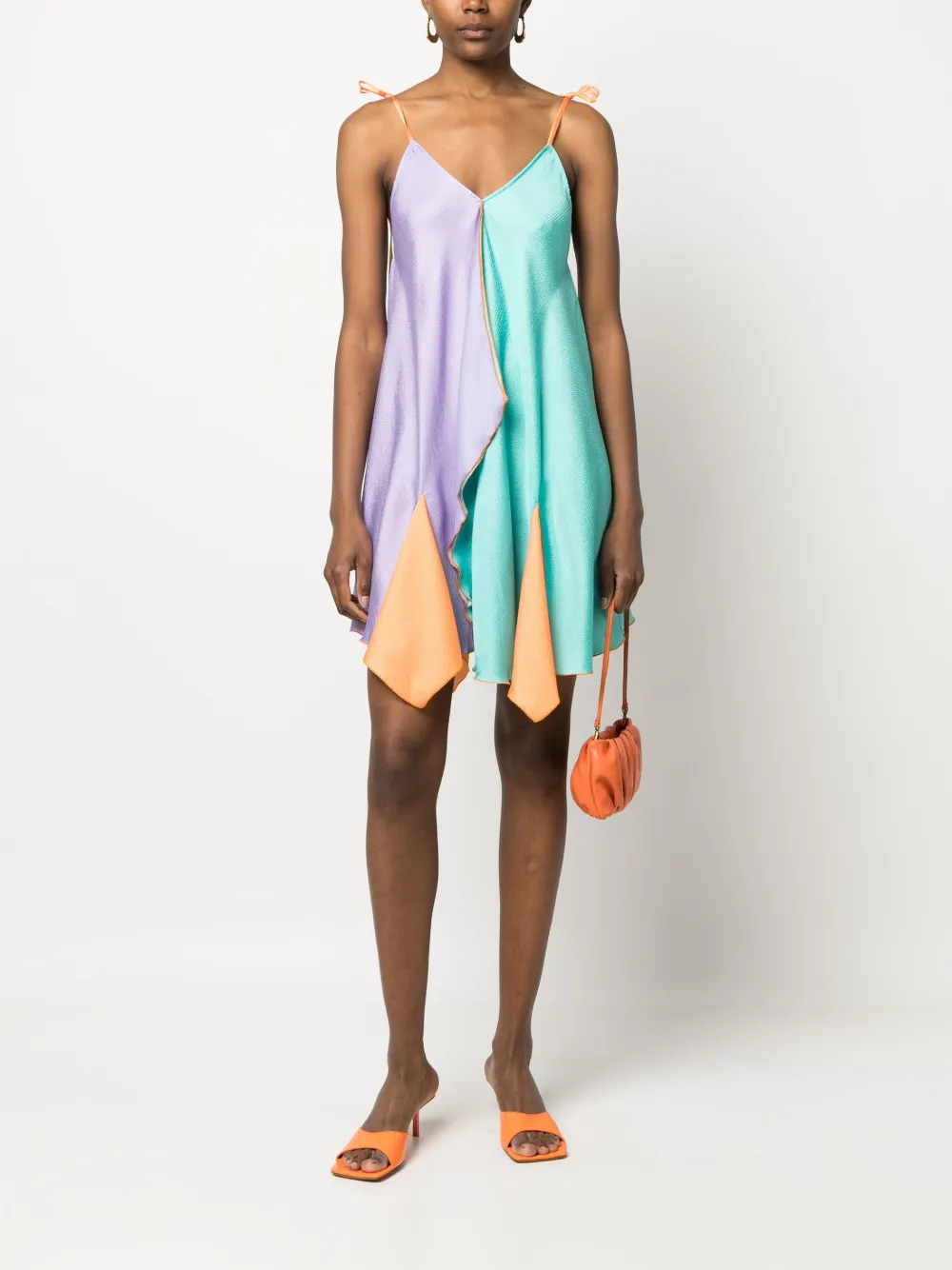 SIEDRES Mini-jurk - Paars