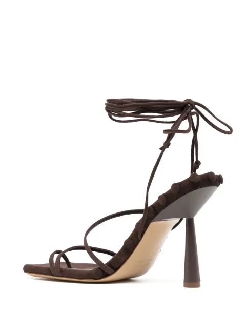 GIABORGHINI GIA/RHW Rosie 36 suede sandals ROSIE36 - 2