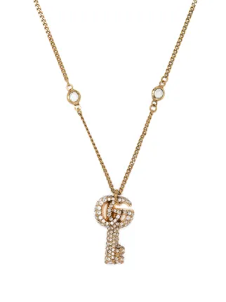 Double g key necklace shop
