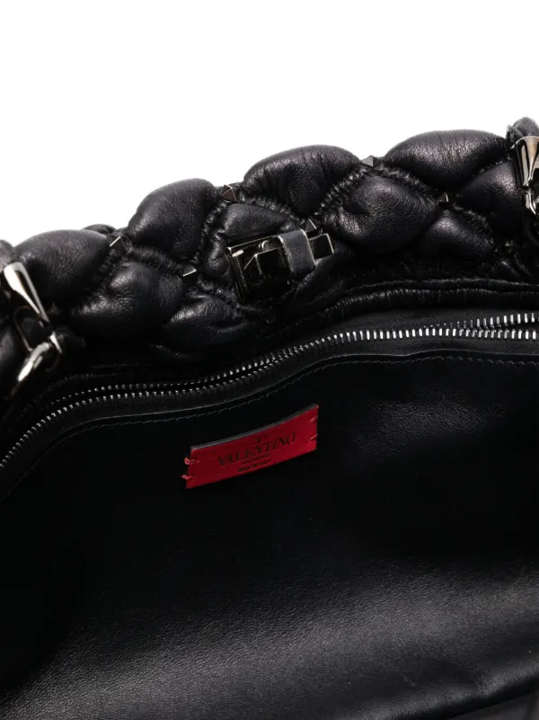 Valentino Garavani Pre Owned Spikeme Quilted Shoulder Bag Farfetch