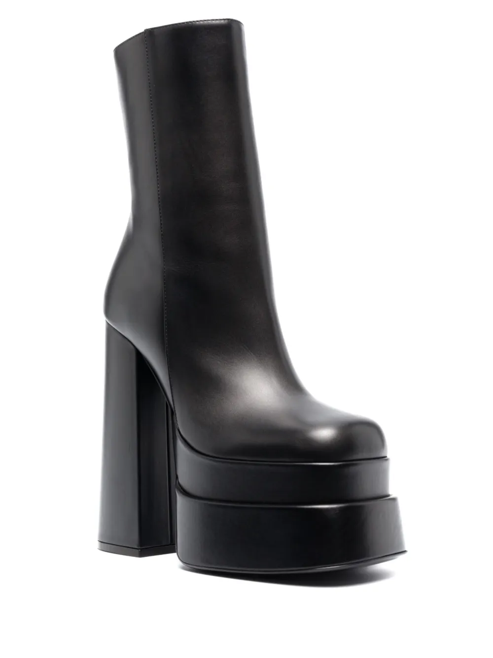 Versace Pre-Owned Laarzen met plateauzool - Zwart