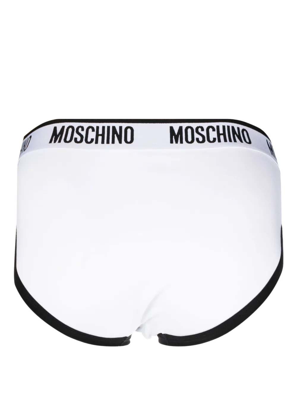 Moschino Katoenen slip - Wit