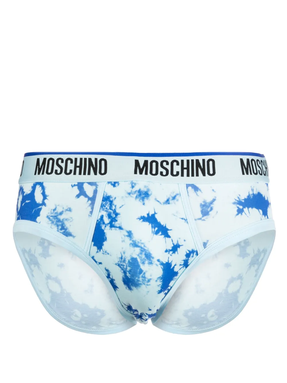 Moschino Slip met logoband Blauw