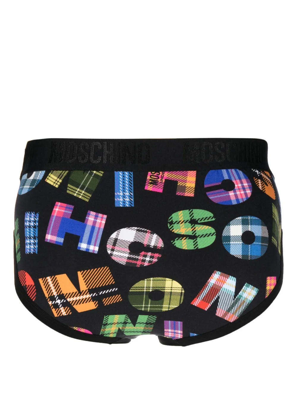 Moschino Boxershorts met grafische print - Zwart