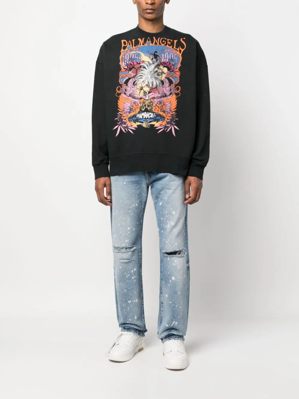 palmangels Palm Angels Straight jeans - Blauw