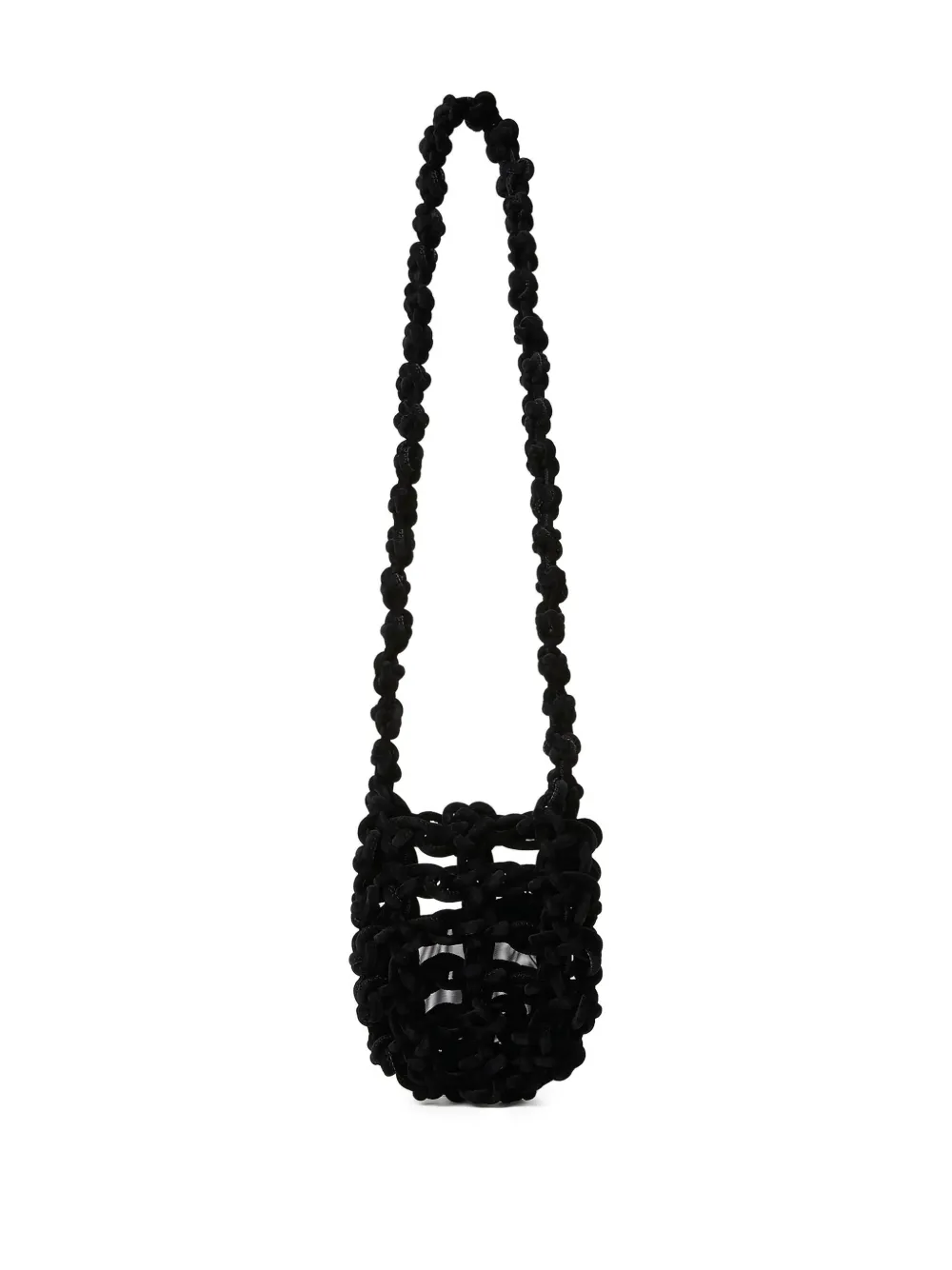 Kara Knot shoulder bag - Zwart