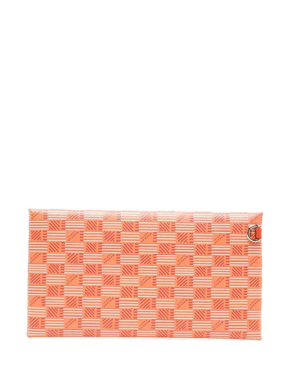 Moreau Clutch met tekst - Oranje