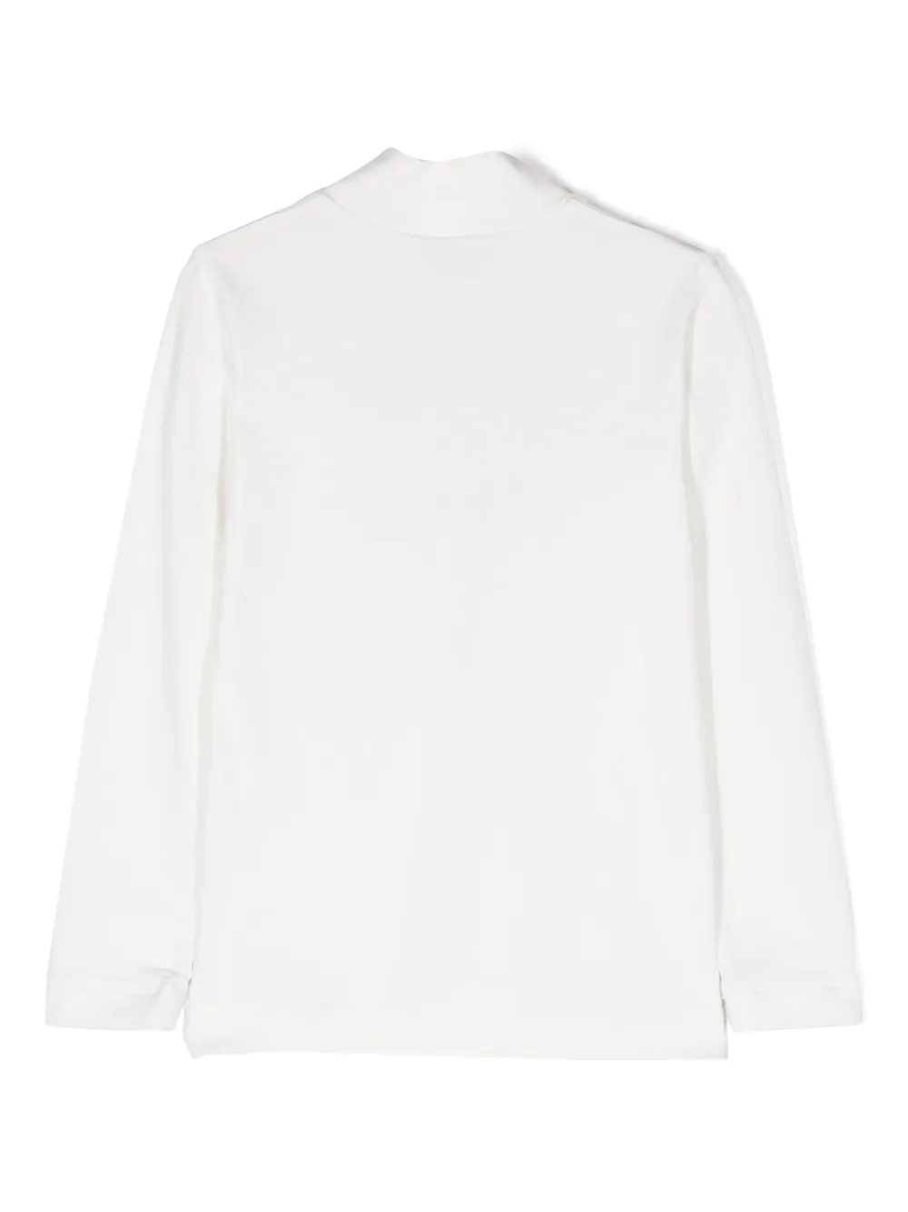 Shop Chiara Ferragni Logo-print Long-sleeve Sweatshirt In White