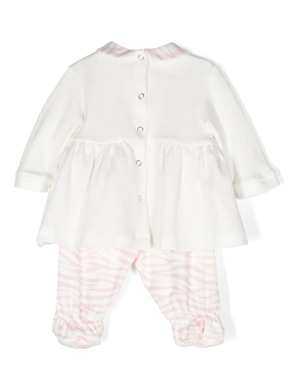 Image 2 of Chiara Ferragni Kids Conjunto de bebê com estampa