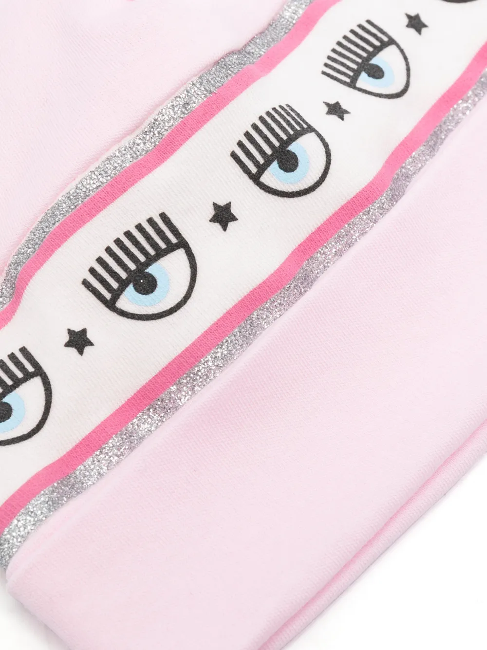 Chiara Ferragni Kids Katoenen muts - Roze