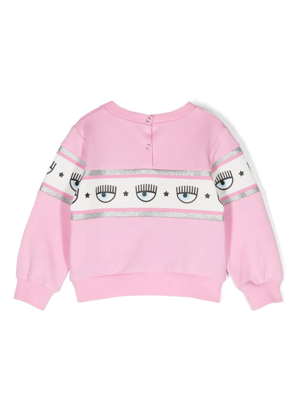 Chiara Ferragni Kids Sweater met print - Roze