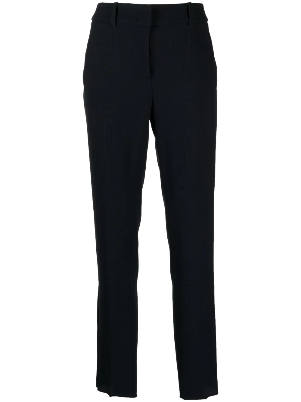 Emporio Armani mid-rise cropped trousers | Black | Image 1