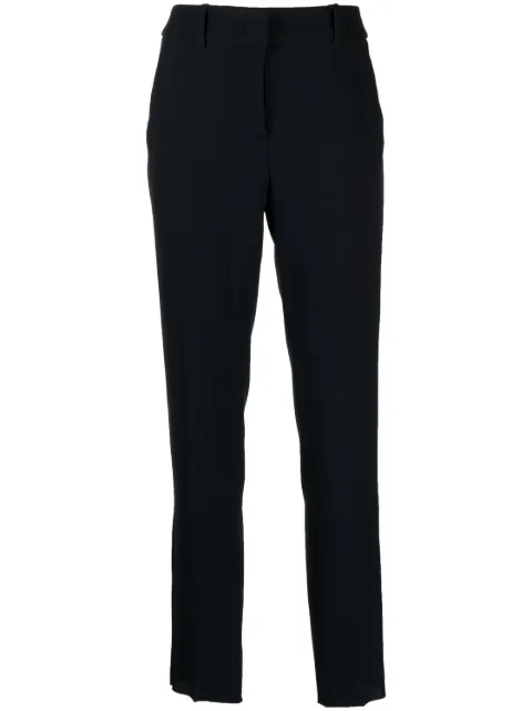 Emporio Armani mid-rise cropped trousers