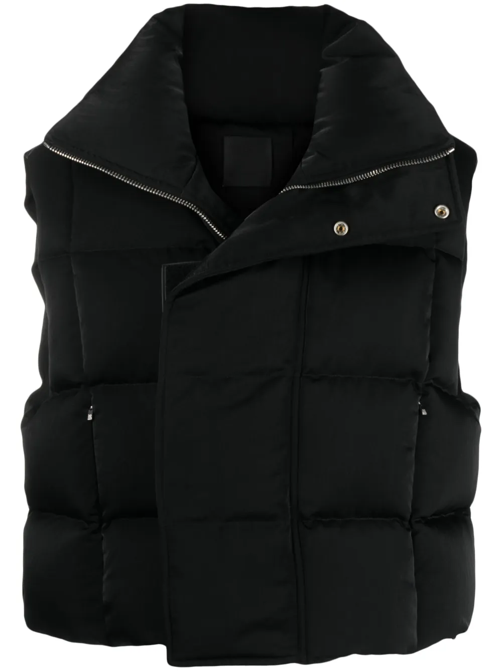 Givenchy funnel-neck padded gilet - Black